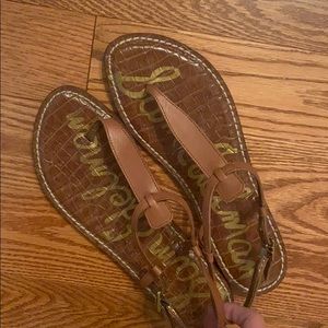 Sam Edelman Brown Thong Sandals - 9